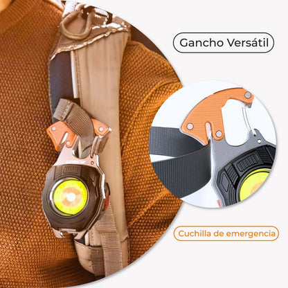 Llavero Multiusos con Linterna LED Recargable